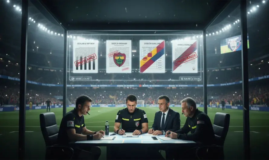 TFF Disiplin Kurulu’ndan Dev Kulüplere Milyonluk Şok