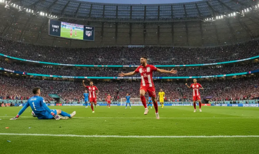 Türkiye’den ABD Karşısında Destansı Galibiyet: Kaan Ayhan’ın Son Dakika Golüyle 3-2’lik Zafer