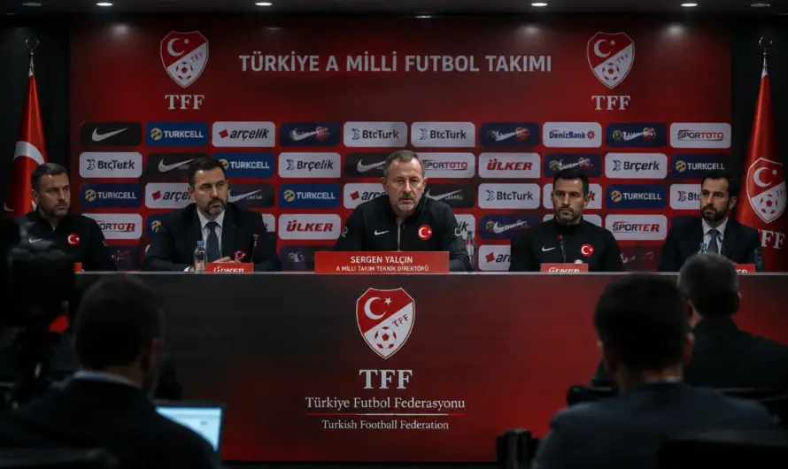 A Milli Takım’da Sergen Yalçın’ın Kurmayları Resmen Belli Oldu