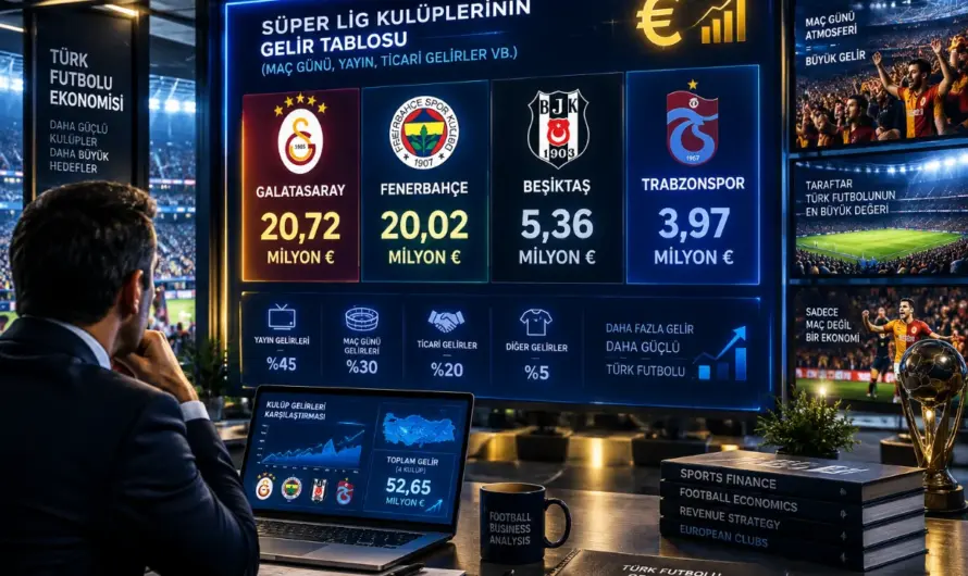 Avrupa Sahasında Dev Kazanç: 4 Türk Takımının UEFA Gelirleri Belli Oldu