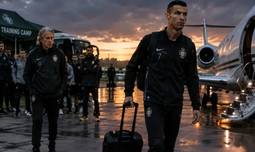 Portekiz Milli Takımı Karıştı: Ronaldo ve Jorge Jesus Arasında Büyük Kriz